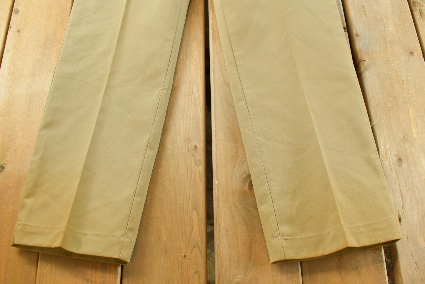 Vintage 1980s Deadstock Dickies 874 Workwear Chino Pants Made in USA Men's 31 x 33