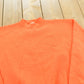 Vintage 1990s Tultex Superweight Blank Orange Crewneck Sweatshirt Men's M