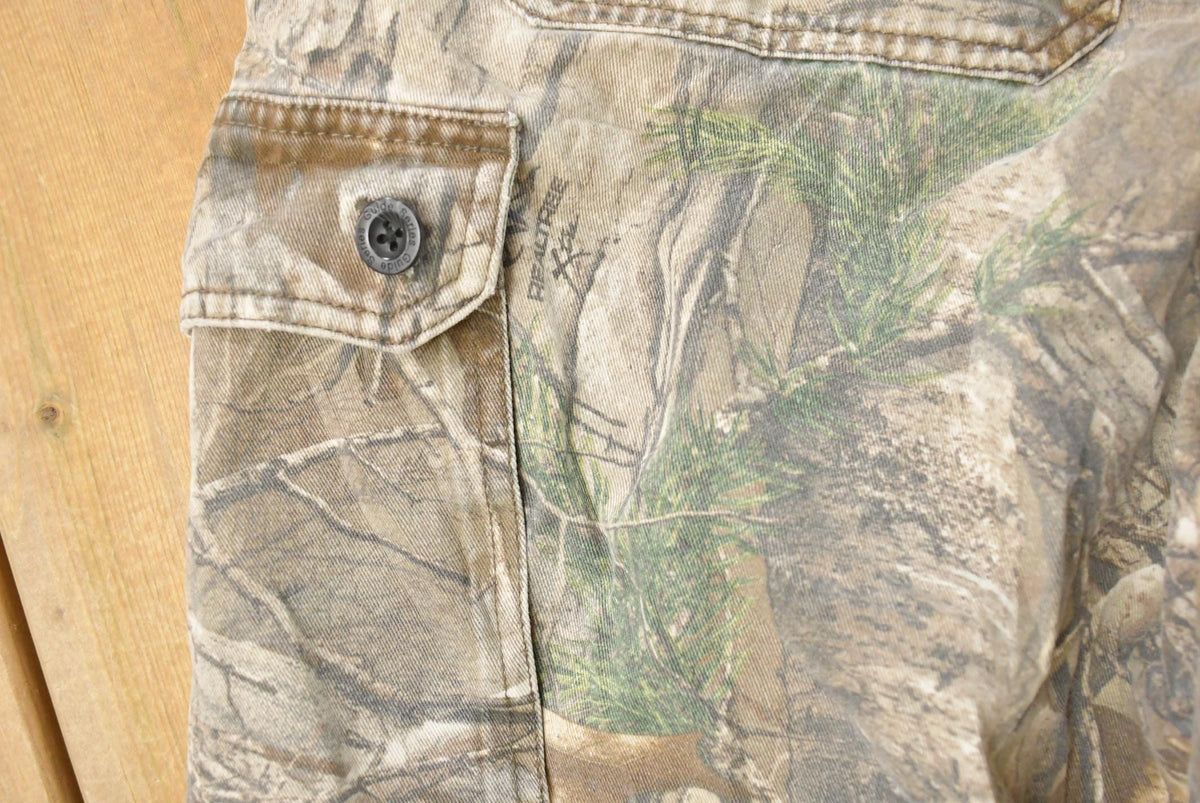 Vintage 1990s Guide Series Tree Camo Cargo Hunting Pants Men's 33 x 28