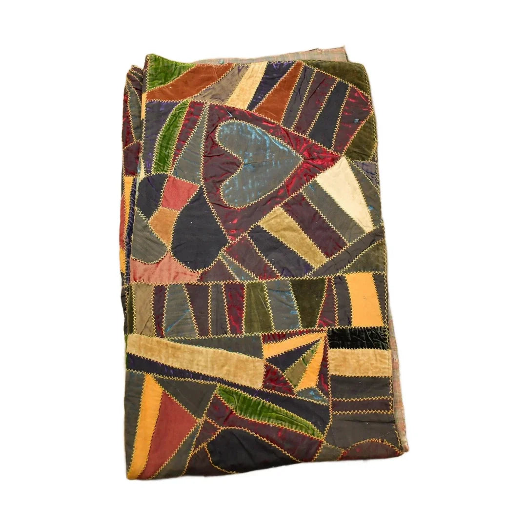 1920's Crazy Quilt from propervintagecanada