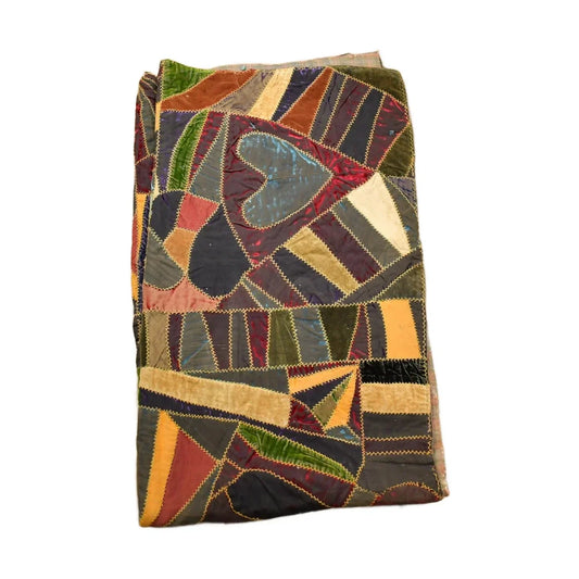 1920's Crazy Quilt from propervintagecanada