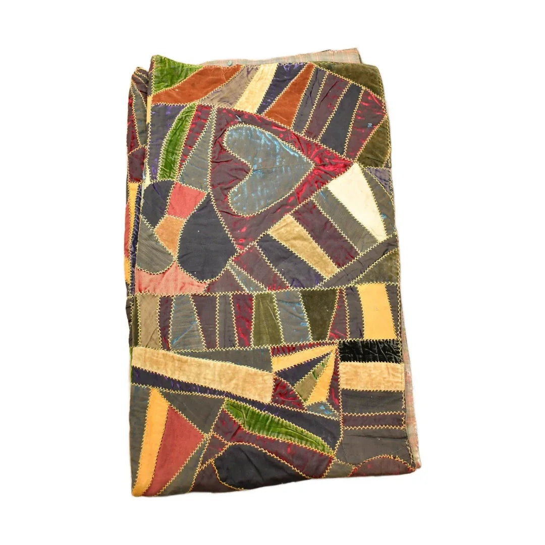 1920's Crazy Quilt from propervintagecanada