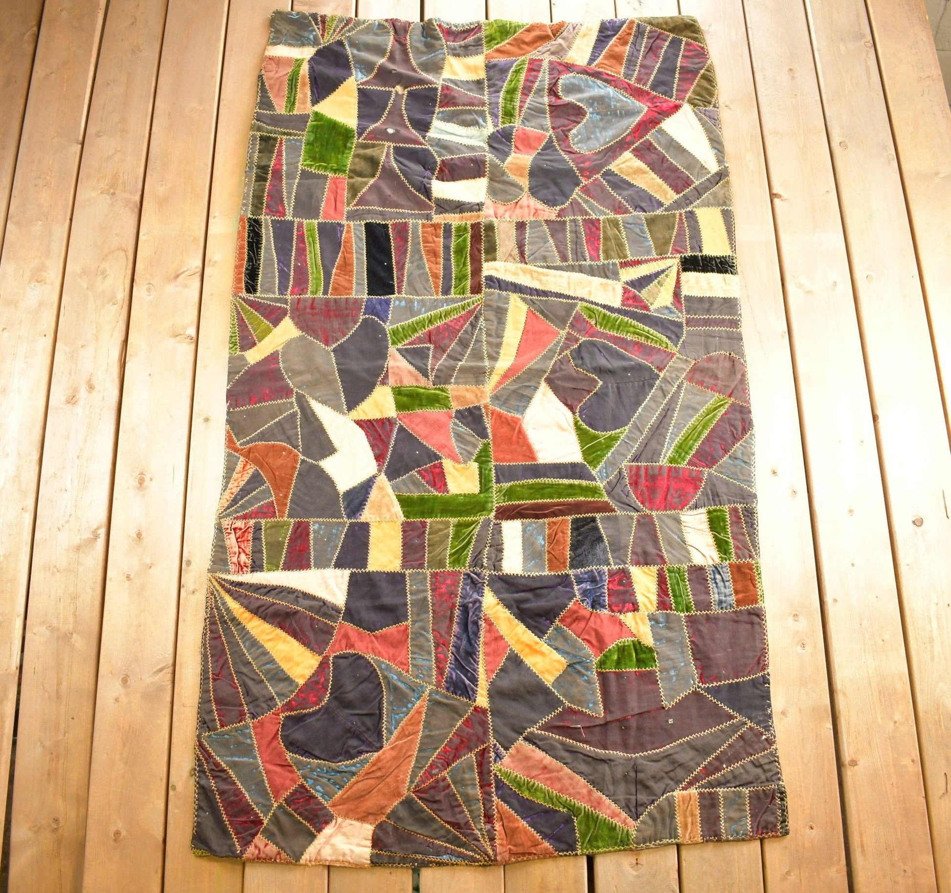 1920's Crazy Quilt from propervintagecanada