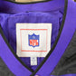Vintage 2000s Minnesota Vikings NFL Pullover Windbreaker Jacket Men's Medium