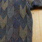 Vintage 1980s Massimo Boni Wool Acrylic Knit V-Neck Sweater Men's L