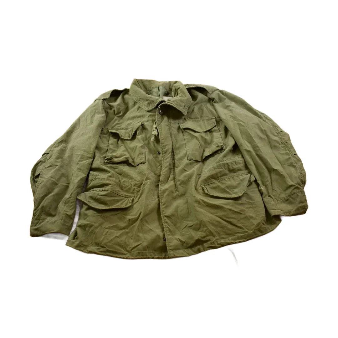 1960s Vintage Military OG-107 Cold Weather Field Coat Men's Large from propervintagecanada
