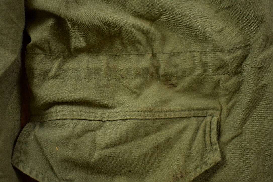 1960s Vintage Military OG-107 Cold Weather Field Coat Men's Large from propervintagecanada