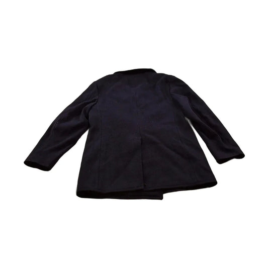 1960s Vintage Navy 100% Wool Button Up Jacket Men's Medium from propervintagecanada