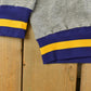 Vintage 1990s Minnesota Vikings NFL V Neck Sweatshirt Men's XL