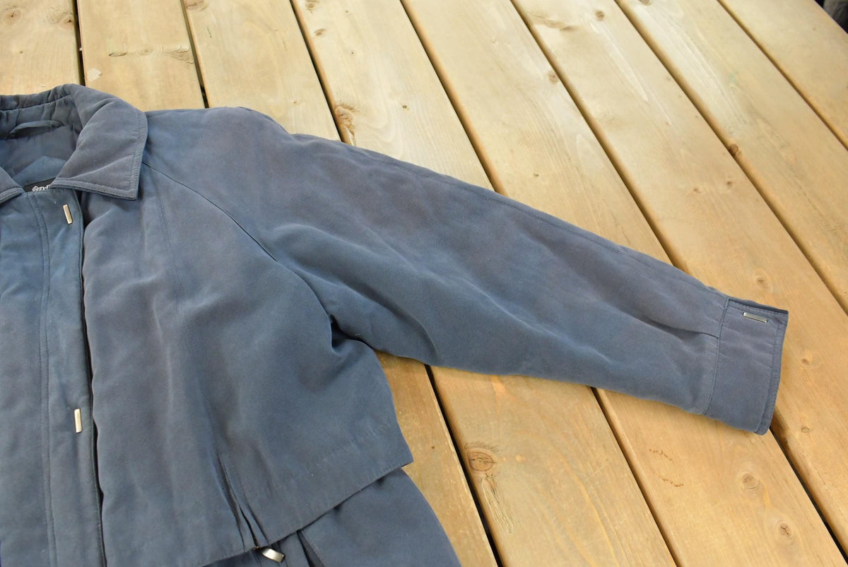 1980s Fen-Nelli Insulated Coat Jacket Women's 2XL / 80s Streetwear / Outerwear / Duster / Overcoat / Sun Faded from propervintagecanada