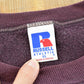 Vintage 1990s Russell Athletics Blank Purple Crewneck Sweatshirt Men's XL