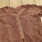 1990s Geeta Button Up Rayon Blouse Shirt Womens M from propervintagecanada