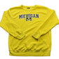 1990s Michigan Wolverines Crewneck Sweatshirt Men's Medium from propervintagecanada