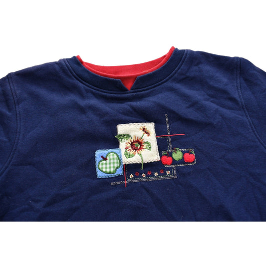 1990s Patchwork Granny Crewneck Men's Medium