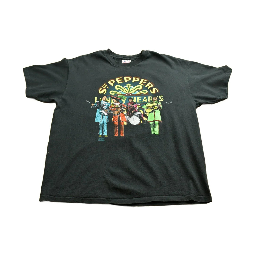 1992 The Beatles Sergeant Pepper Anniversary Tour T-shirt Men's Large from propervintagecanada