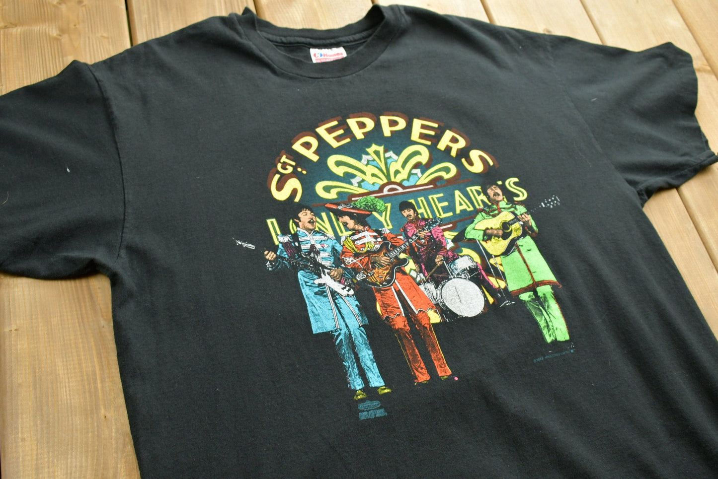 1992 The Beatles Sergeant Pepper Anniversary Tour T-shirt Men's Large from propervintagecanada