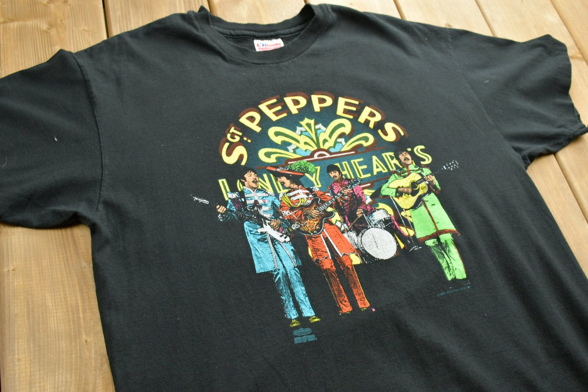 1992 The Beatles Sergeant Pepper Anniversary Tour T-shirt Men's Large from propervintagecanada
