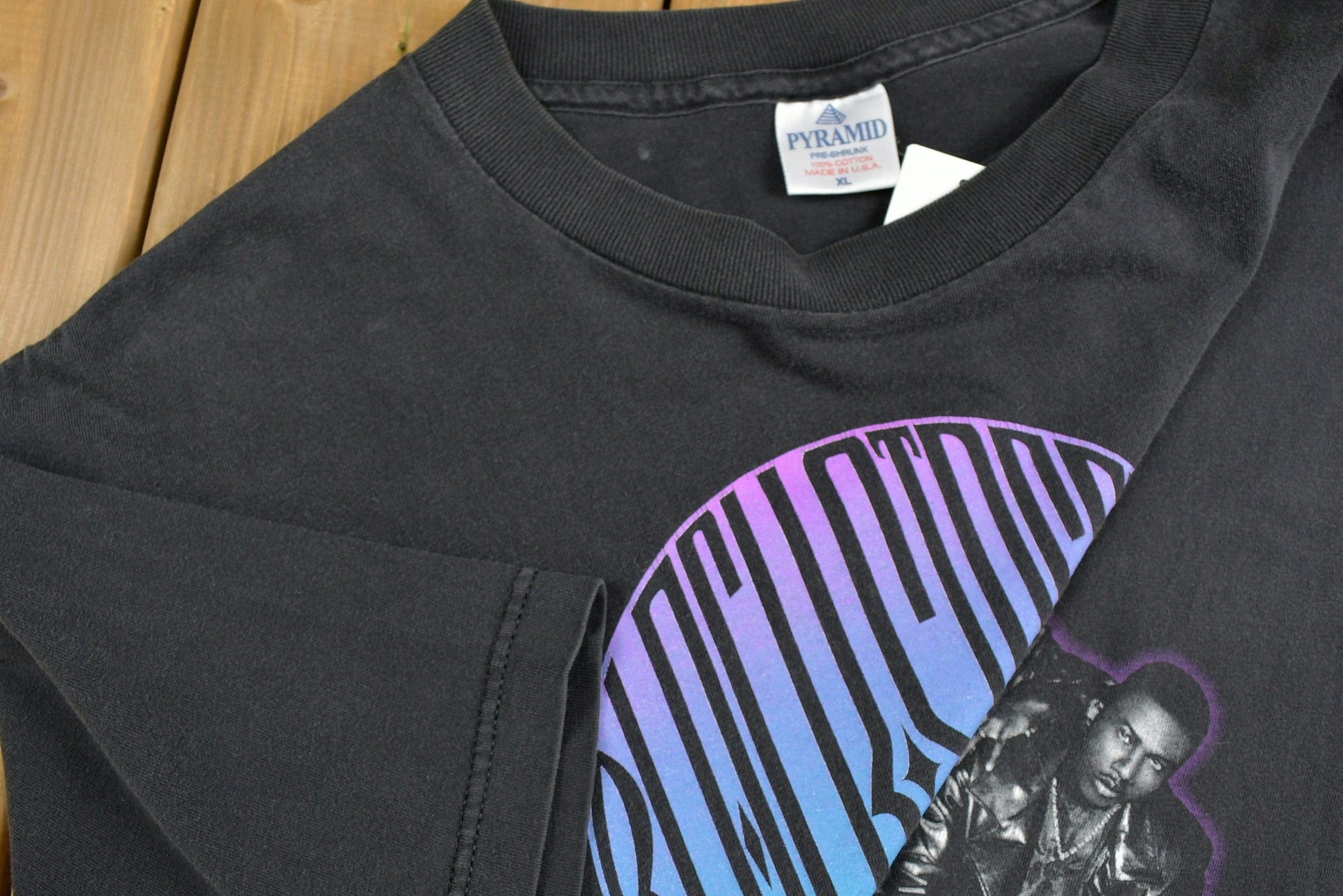1997 Black Street No Diggity Tour T-shirt from propervintagecanada