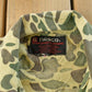 Vintage 1970s Nesco Duck Camo Button Up Shirt Men's Medium