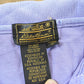Vintage 1990s Eddie Bauer Light Purple Lilac Full Button Up Polo Shirt Women's L