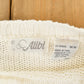 Vintage 1990s Alibi Knit Floral Sweater Women's Medium