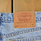 Vintage 1990s Levi's 561 Loose Straight Fit Denim Jeans Women's 35 x 31