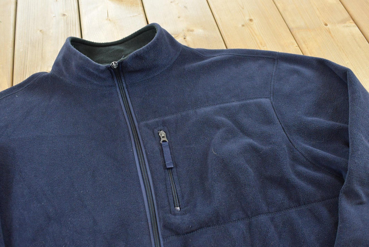 Vintage 2000s Polo Ralph Lauren Full Zip Up Fleece Sweater Men's 2XL
