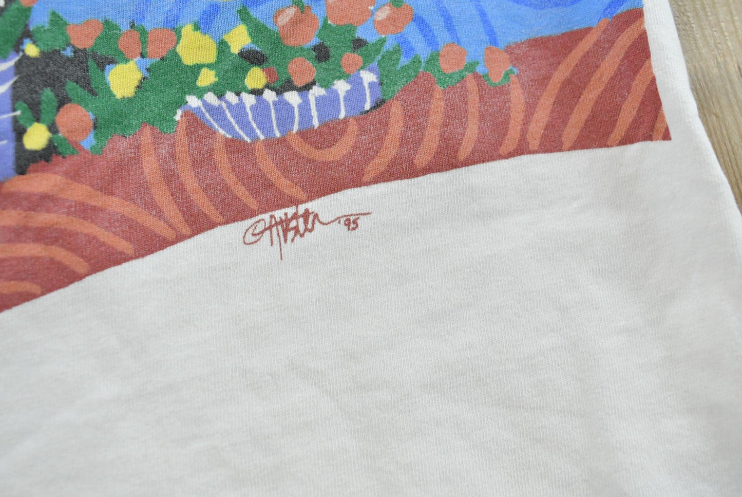 Vintage 1990s Saint Croix US Virgin Islands Souvenir Travel T-Shirt Mens M
