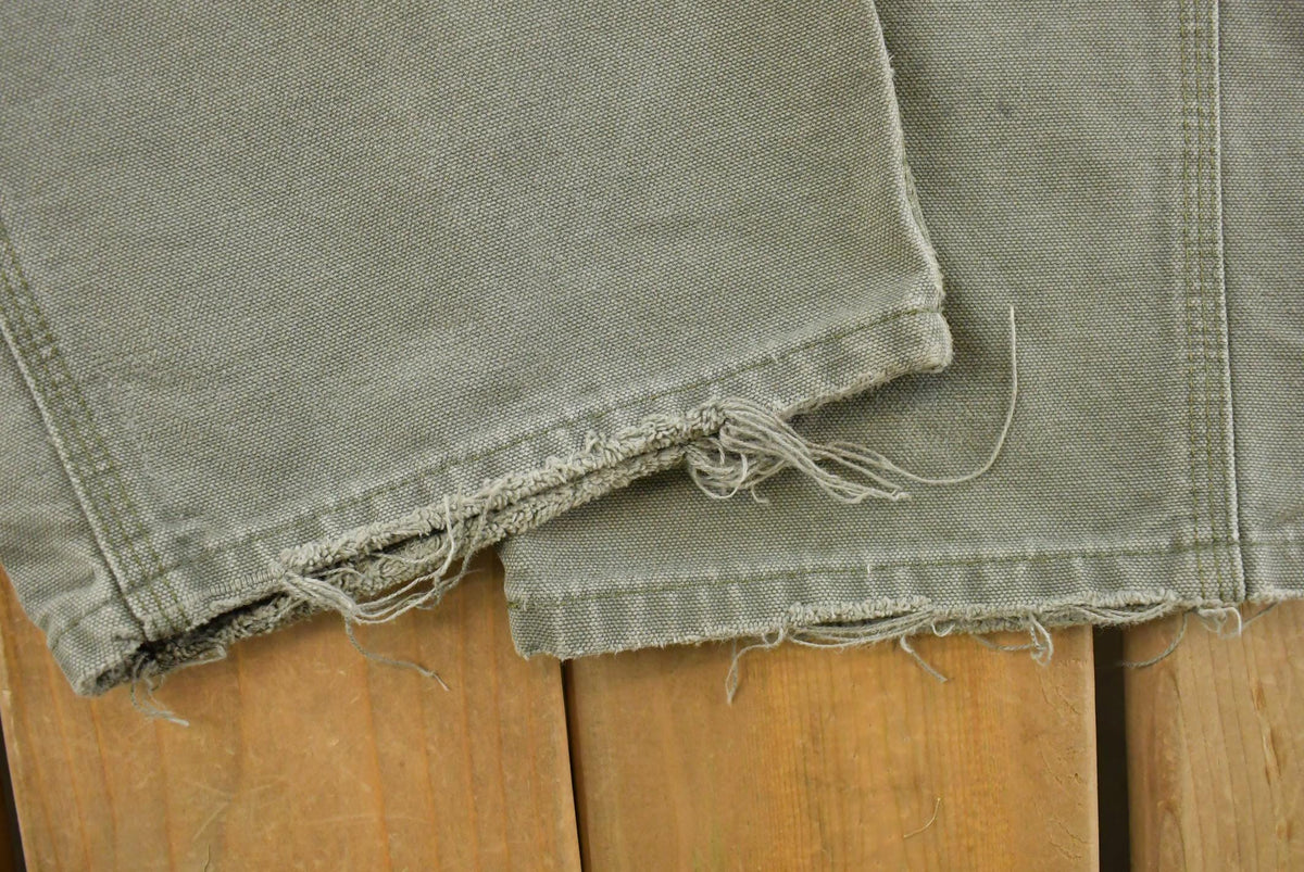 Vintage 2000s Carhartt Distressed Sun Faded Carpenter Pants Men's 31 x 28