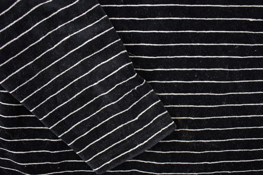 Vintage 1990s Chaus Sport Striped Crewneck Shirt Women's M