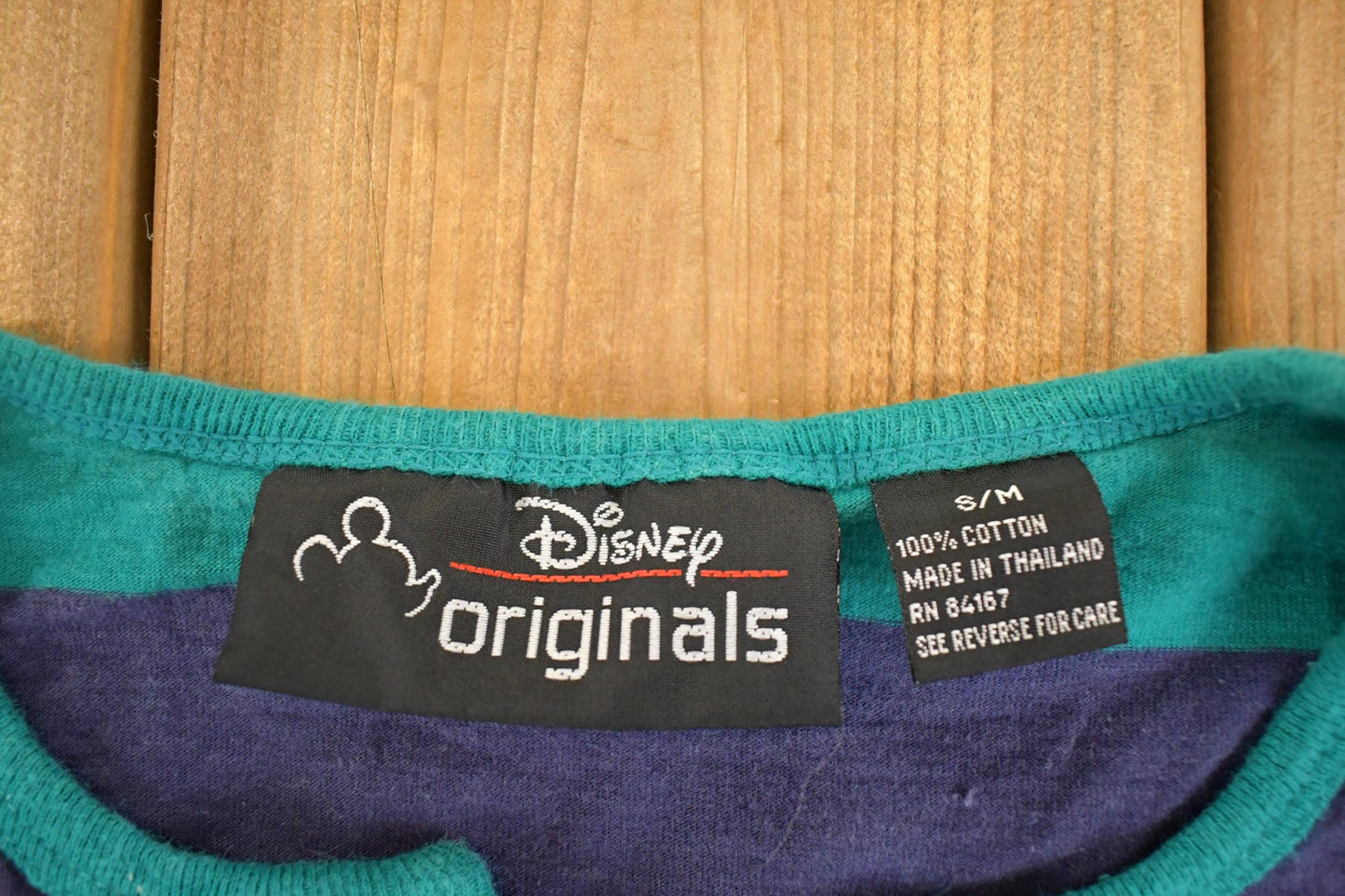 Vintage 1990s Disney Button Up T-Shirt Men's S