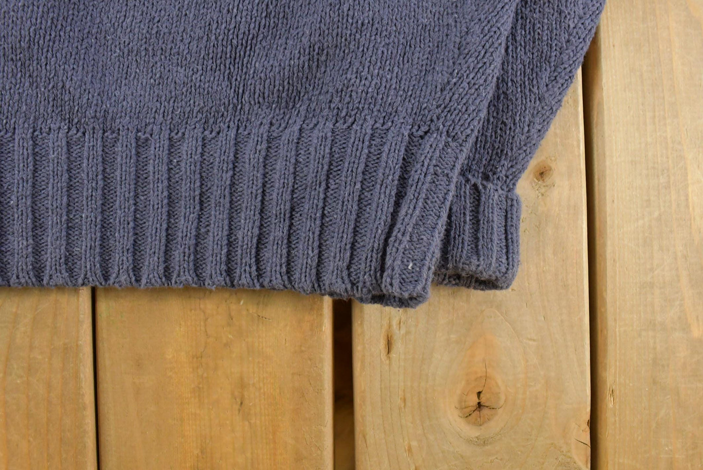 Vintage 1990s Polo By Ralph Lauren Chunky Knit Crewneck Sweater Mens S