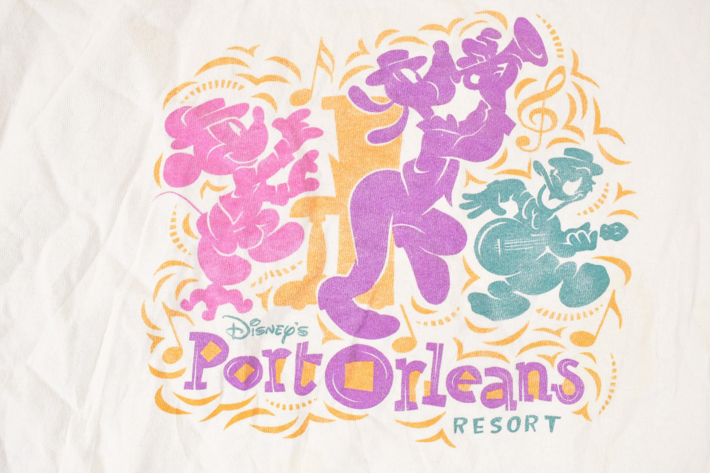 Vintage 1990s Port Orleans Disney Crewneck Shirt Men's M