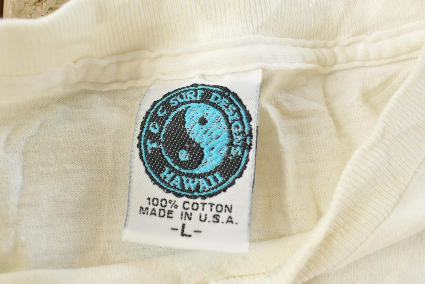 Vintage 1989 T&C Surf Designs Myrtle Beach Graphic T-Shirt Men's M