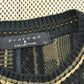 Vintage 1990s Protégé 3D Cable Knit Crewneck Sweater Men's L