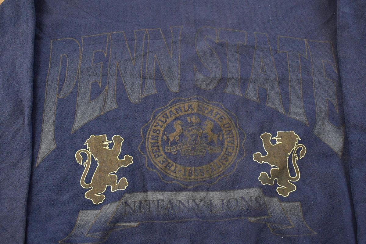 Vintage 1990s Penn State Nittany Lions PSU Crewneck Sweatshirt Men's Large