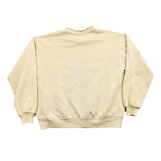 Vintage 1998 Cute Collared Crewneck Sweater Men's Large