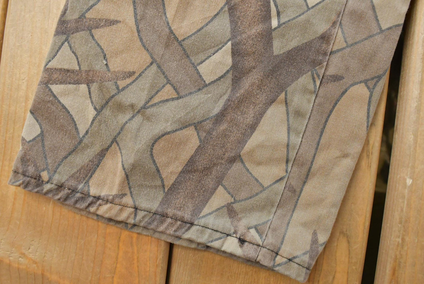 Vintage 1980s Melton Wintermaster Outdoors Tree Camo Cargo Hunting Pants Men's Small