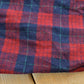 Vintage 1970s Pendleton Wool Flannel Board Shirt Men's M / Loop Collar True Vintage / 70s Robinson Dress Tartan / Made in USA