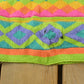 Vintage 1980s IB Diffusion Abstract Knit Cardigan Sweater Women's L