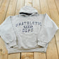 Vintage 2000s Steve And Barry's Unathletic Department Hoodie Sweater Men's L / 00's Streetwear / Y2K Basic Essential