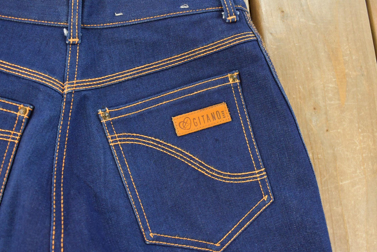 Vintage 1990s Gitano Cowboy Western Denim Jeans Women's 27 x 30.5
