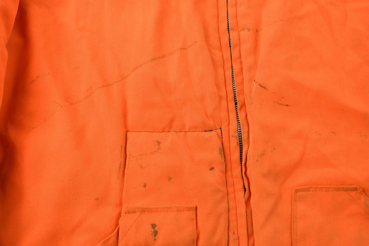 Vintage 1980s Tree Camo Reversible Hunting Jacket Men's L