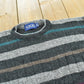 Vintage 1990s Honors Striped Acrylic Knit Crewneck Sweater Mens XL