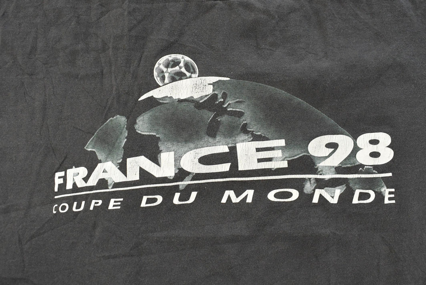 Vintage 1998 France World Cup Coupe Du Monde FIFA World Cup T-Shirt Men's XL
