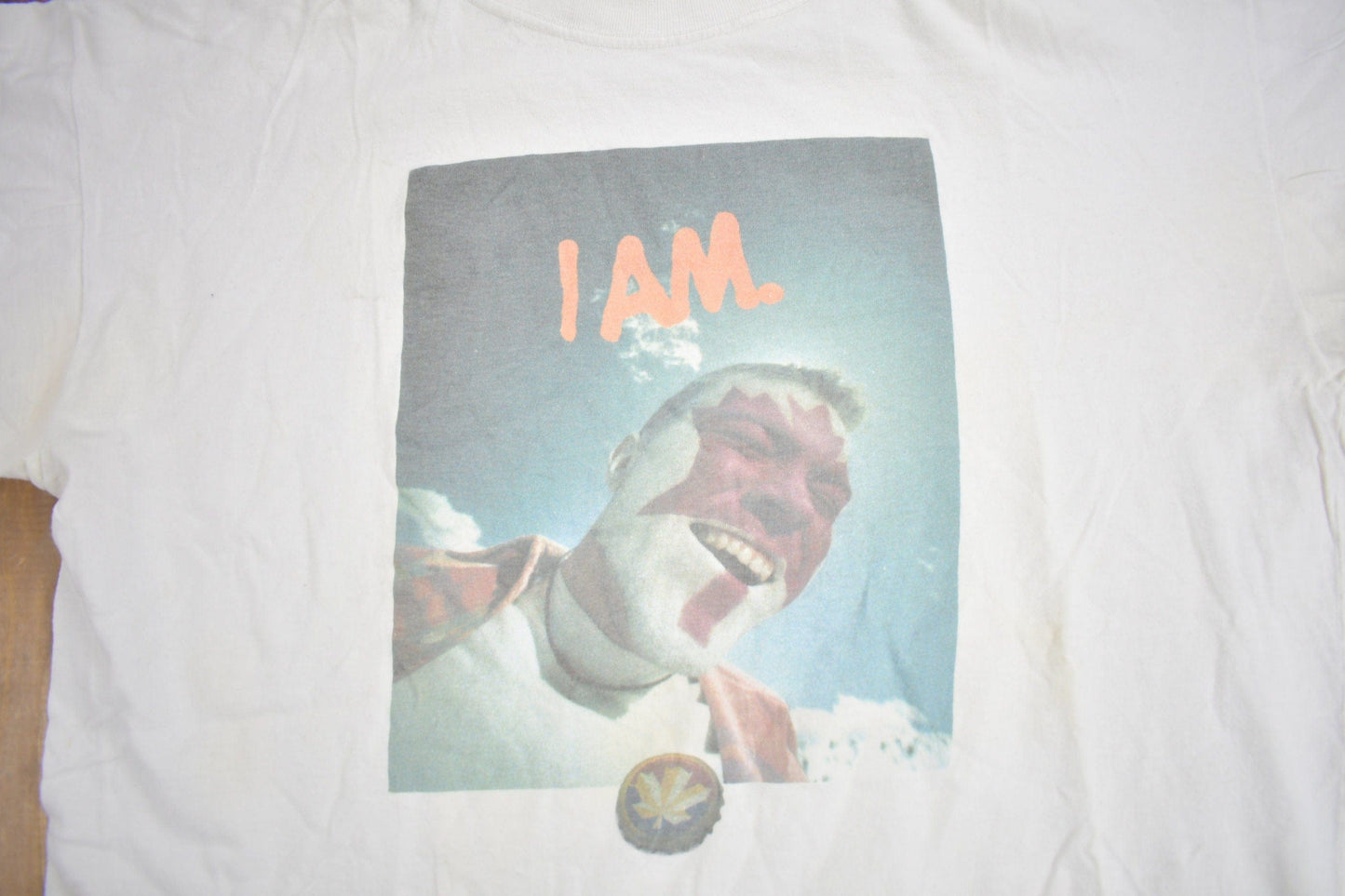 Vintage 1990s I AM Canadian Graphic T Shirt Men's XL