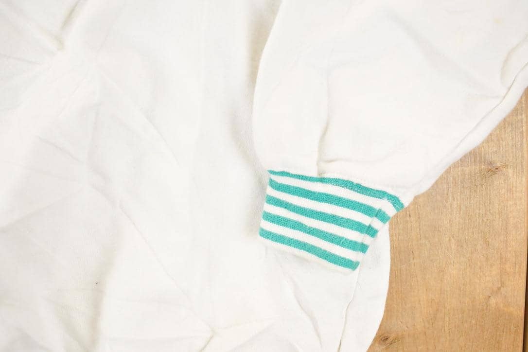 Vintage 1990s Izod Lacoste Colour Block Collared Crewneck Sweatshirt Men's L