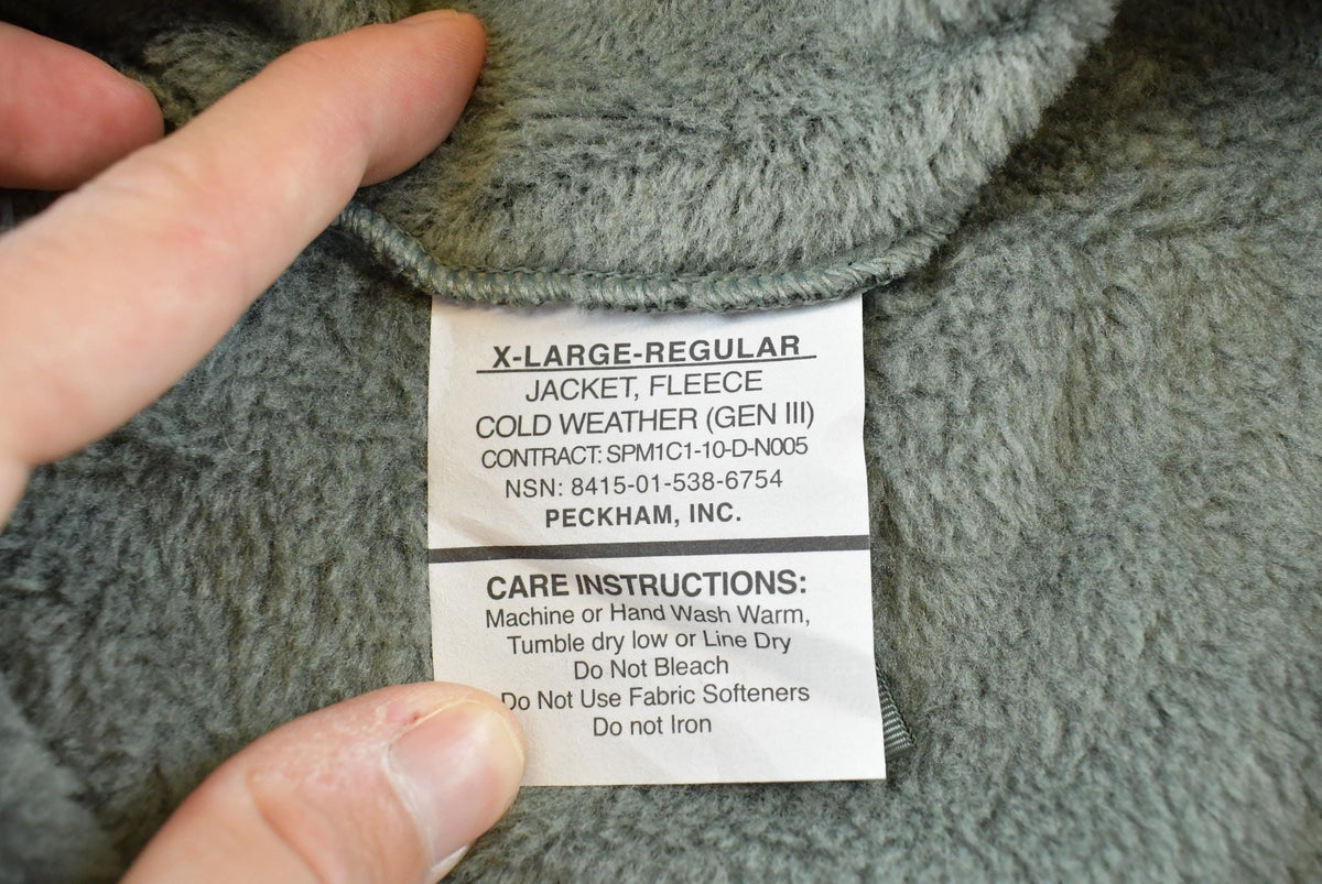 Vintage 2000s Military Cold Weather Fleece Sweater Men's XL