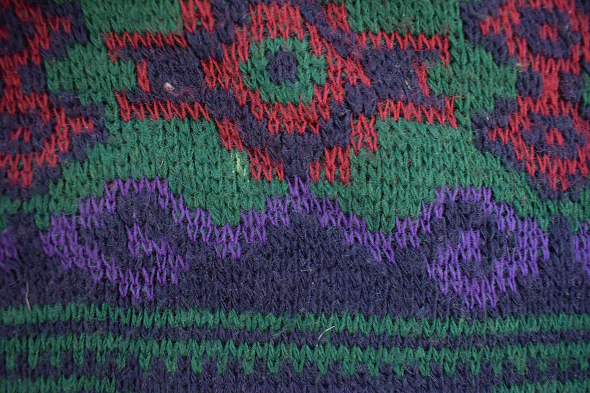 Vintage 1990s Maglificio Aztec Knit Pullover Sweater Men's L