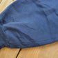 Vintage 1990s Russell Athletic Blank Blue Zip-Up Hoodie Sweatshirt Men's L